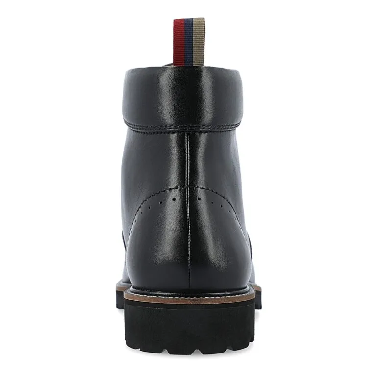 Thomas And Vine Mens Simeon Flat Heel Lace Up Boots