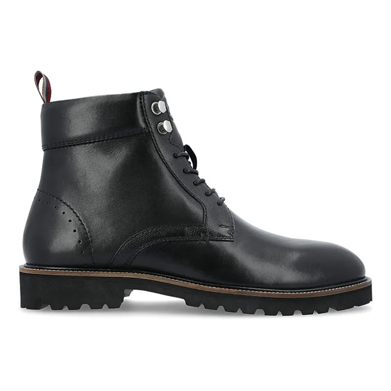 Thomas And Vine Mens Simeon Flat Heel Lace Up Boots