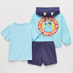 Toddler Boys Bluey 3-pc. Short Set
