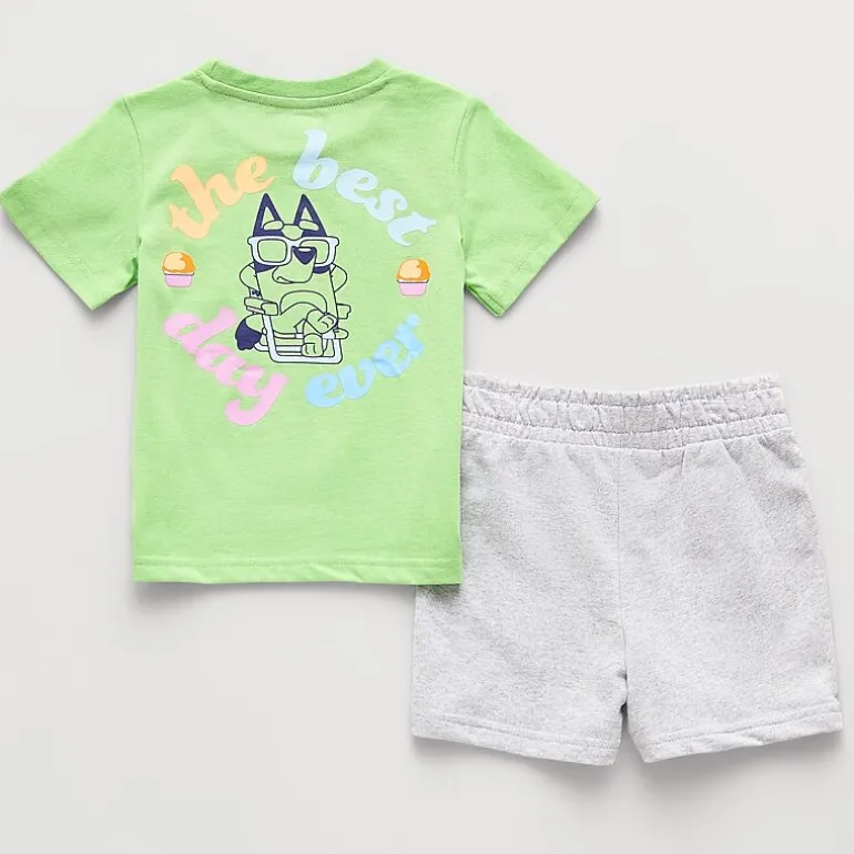 Toddler Boys Bluey 2-pc. Short Set