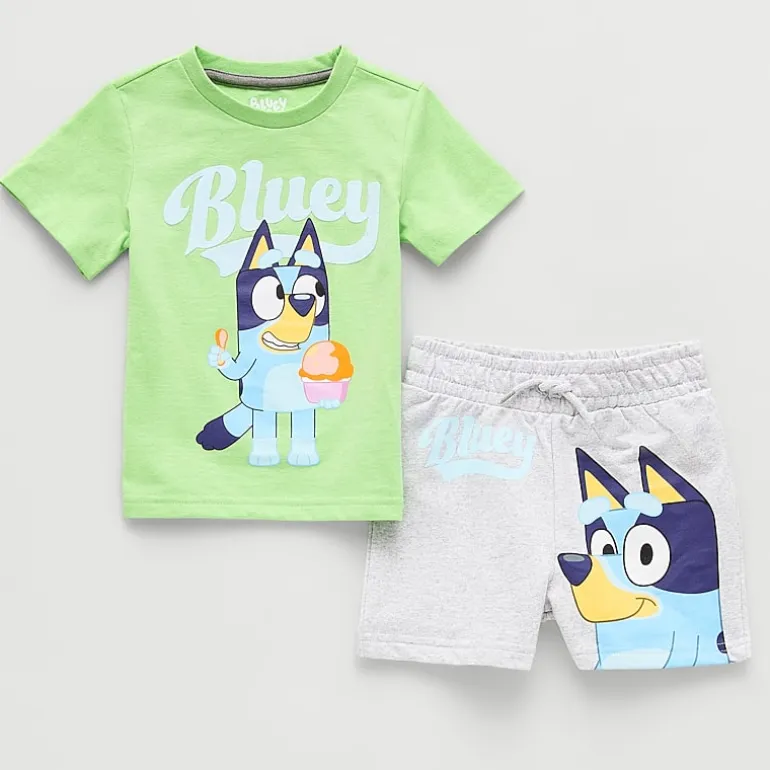 Toddler Boys Bluey 2-pc. Short Set