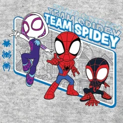 Toddler Boys Crew Neck Short Sleeve Regular Fit Marvel Spiderman Graphic T-Shirt