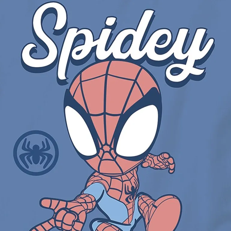 Toddler Boys Crew Neck Short Sleeve Regular Fit Marvel Spiderman Graphic T-Shirt