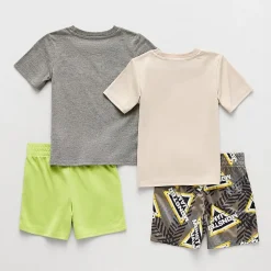 Toddler Boys Monster Jam 4-pc. Short Set