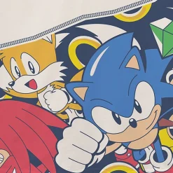 Toddler Boys Round Neck Short Sleeve Regular Fit Sonic the Hedgehog Graphic T-Shirt