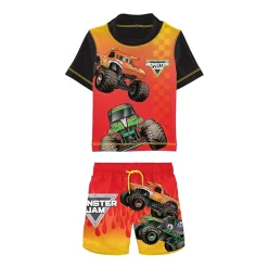Toddler Boys UV Protection Monster Jam 2-pc. Rash Guard Set