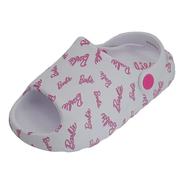 Toddler Girls Barbie Cloud Slide Sandals