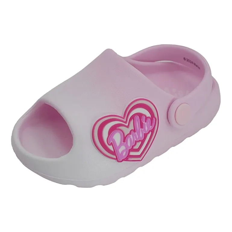 Toddler Girls Barbie Cloud Slide Sandals