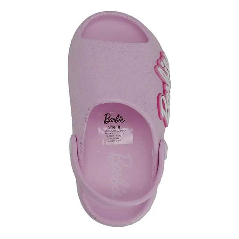 Toddler Girls Barbie Cloud Slide Sandals