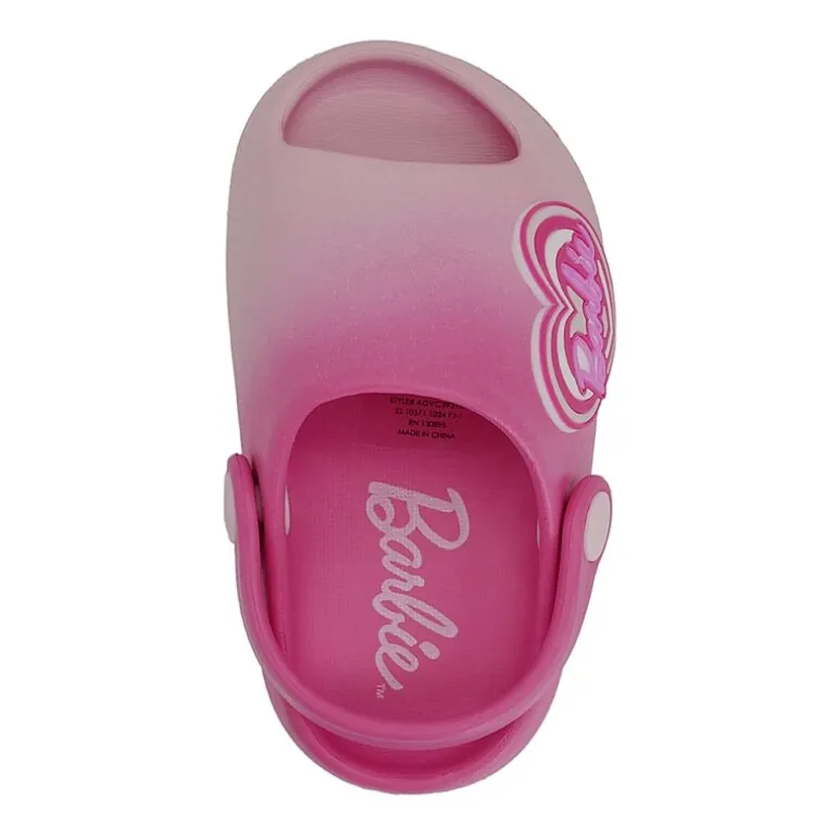Toddler Girls Barbie Cloud Slide Sandals
