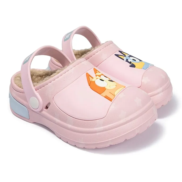 Toddler Girls Bluey Cozy Clog