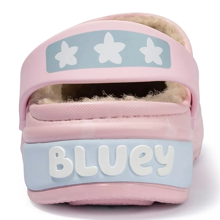 Toddler Girls Bluey Cozy Clog