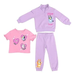 Toddler Girls Bluey 3-pc. Pant Set