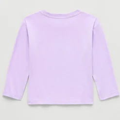 Toddler Girls Crew Neck Long Sleeve Regular Fit Bluey Graphic T-Shirt