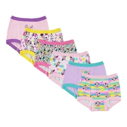 Toddler Girls Minnie Mouse 6 Pack Brief Panty Gtp7325
