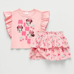 Toddler Girls 2-pc. Minnie Mouse Skirt Set