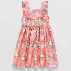 Toddler Girls Sleeveless Hello Kitty A-Line Dress