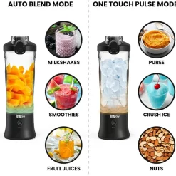 Total Chef Cordless USB Portable Blender 20 oz