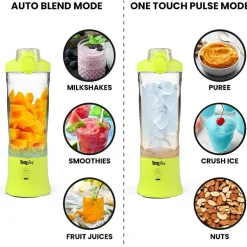 Total Chef Cordless USB Portable Blender 20 oz