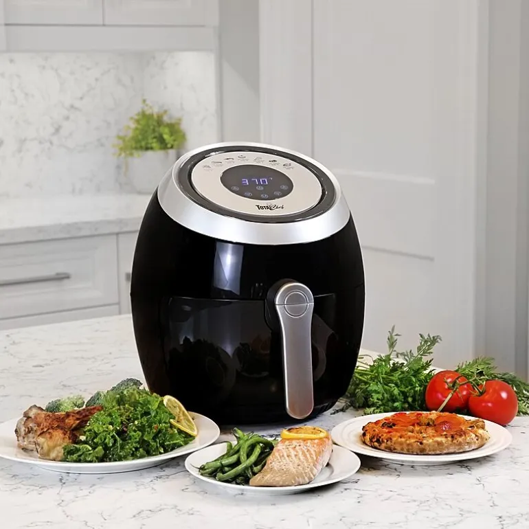 Total Chef Electric Air Fryer- 7 Cooking Presets- Digital Touch Controls