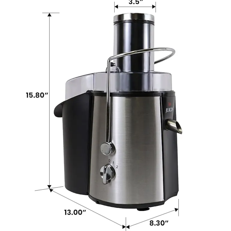 Total Chef Juicin' Juicer Wide Mouth Centrifugal Juice Extractor- 700W