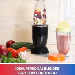 Total Chef Miracle Blender- Bullet Blender with Travel Cups- 12 pc Set