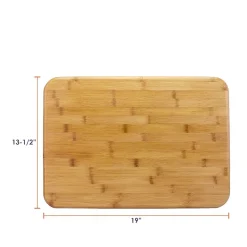 Totally Bamboo Big Easy Carving and Cutting Board