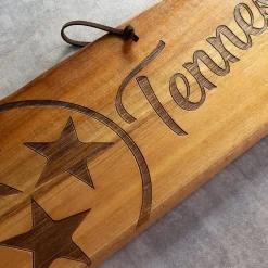 Totally Bamboo Origins State Shaped Serving and Cutting Board