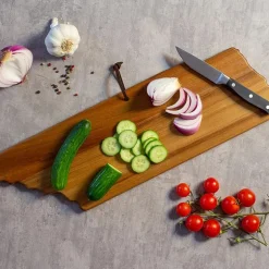 Totally Bamboo Origins State Shaped Serving and Cutting Board