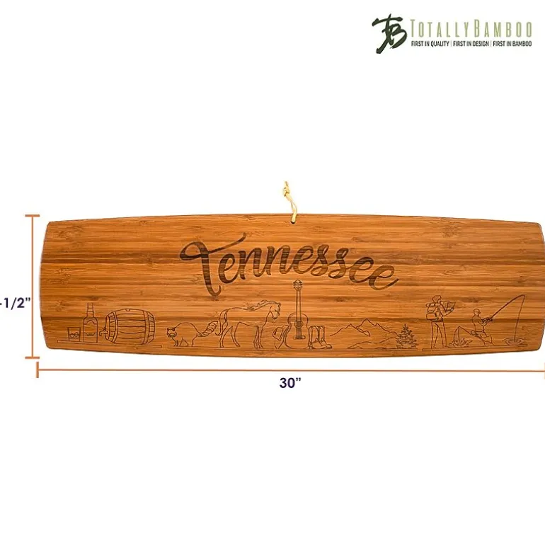 Totally Bamboo State Cutting and Charcuterie Board
