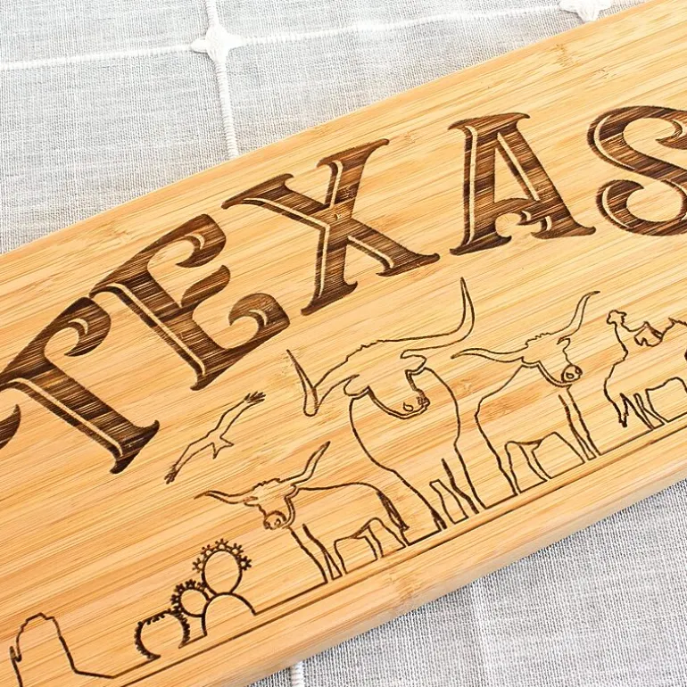 Totally Bamboo State Cutting and Charcuterie Board