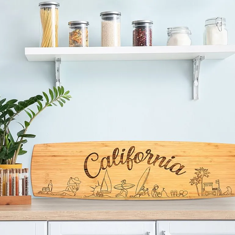 Totally Bamboo State Cutting and Charcuterie Board