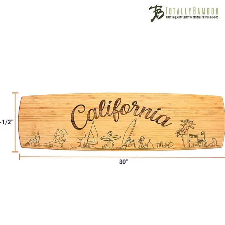 Totally Bamboo State Cutting and Charcuterie Board