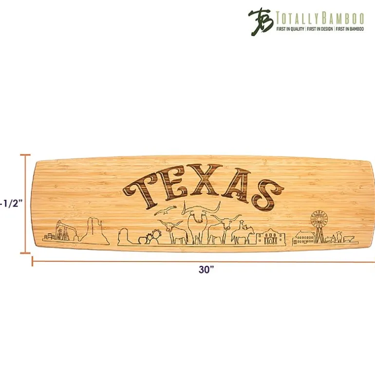 Totally Bamboo State Cutting and Charcuterie Board