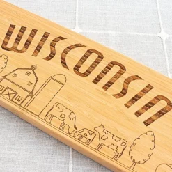 Totally Bamboo State Cutting and Charcuterie Board