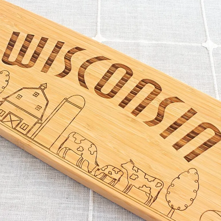 Totally Bamboo State Cutting and Charcuterie Board