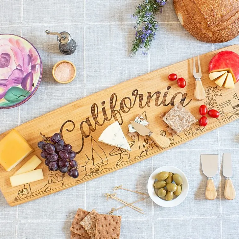 Totally Bamboo State Cutting and Charcuterie Board