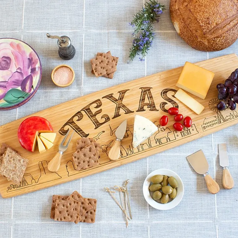 Totally Bamboo State Cutting and Charcuterie Board
