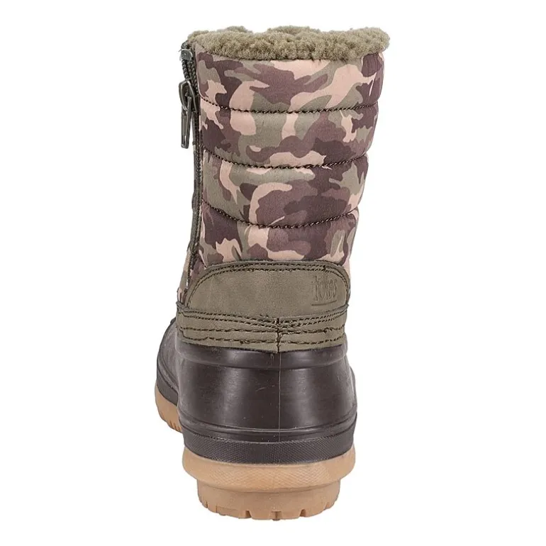 Totes Big Kid Boys Cypress Waterproof Insulated Flat Heel Winter Boots