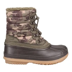 Totes Big Kid Boys Cypress Waterproof Insulated Flat Heel Winter Boots