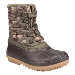 Totes Big Kid Boys Cypress Waterproof Insulated Flat Heel Winter Boots
