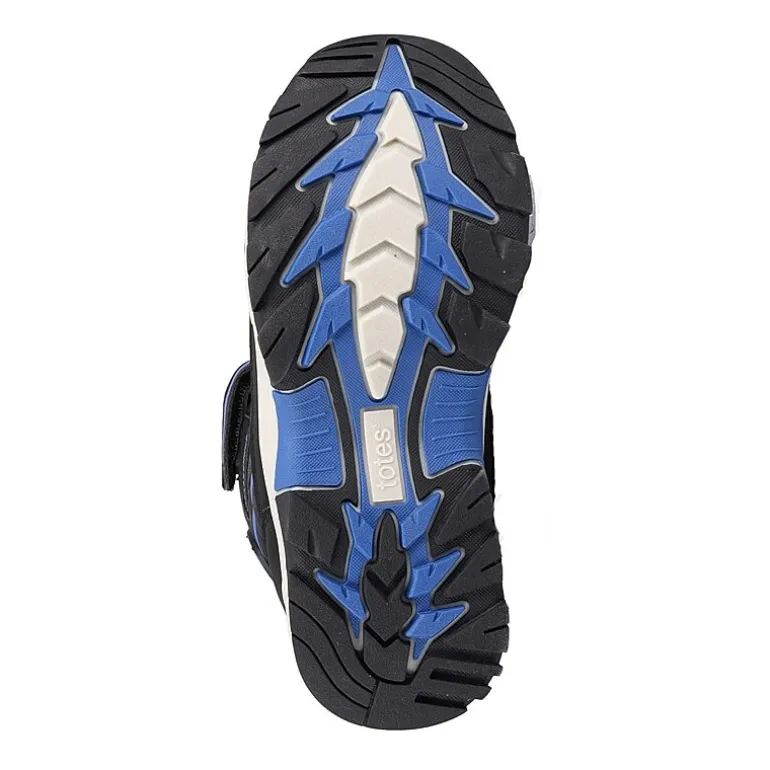Totes Big Kid Boys Sage Waterproof Insulated Flat Heel Winter Boots