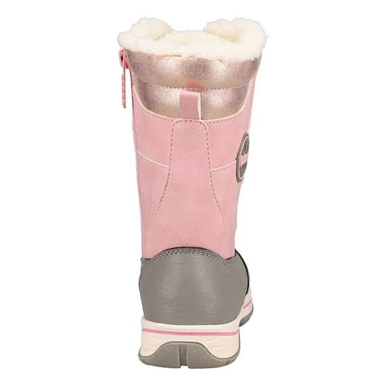 Totes Big Kid Girls Diamond Waterproof Insulated Flat Heel Winter Boots