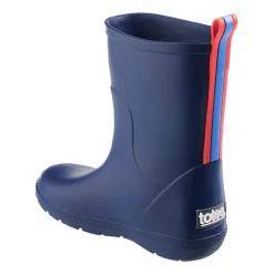 Totes Little & Big Kid Unisex Charley Waterproof Slip Resistant Flat Heel Rain Boots