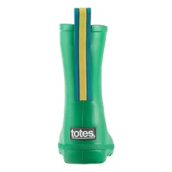 Totes Little & Big Kid Unisex Charley Waterproof Slip Resistant Flat Heel Rain Boots
