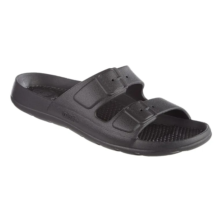 Totes Little & Big Kid Unisex Molded Double Buckle Slide Sandals