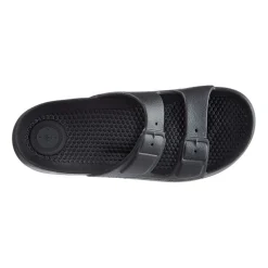 Totes Little & Big Kid Unisex Molded Double Buckle Slide Sandals