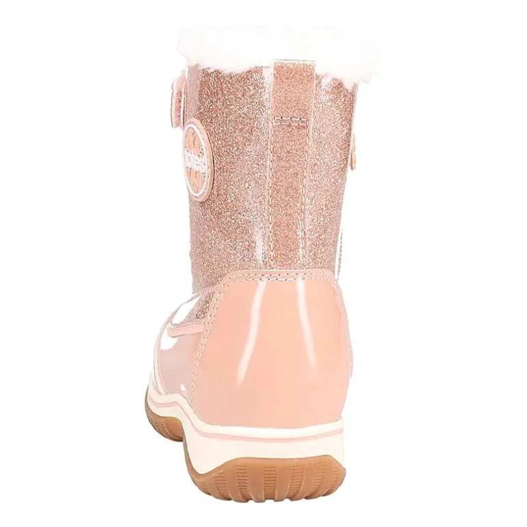 Totes Toddler Girls Quackquack Waterproof Insulated Flat Heel Winter Boots