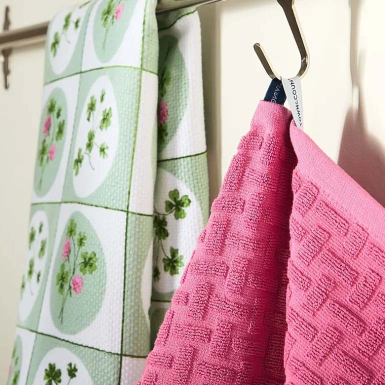 Town And Country Clover Windows 3-pc. Kitchen Towel Set