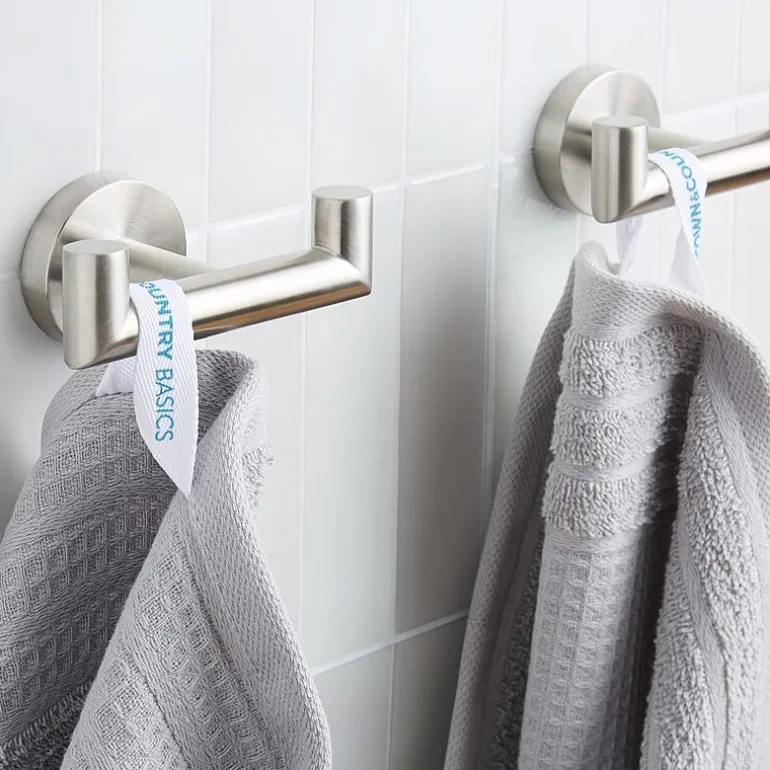 Town And Country Small Waffle Woven Terry Stripe 4-pc. Quick Dry Bath Towel Set